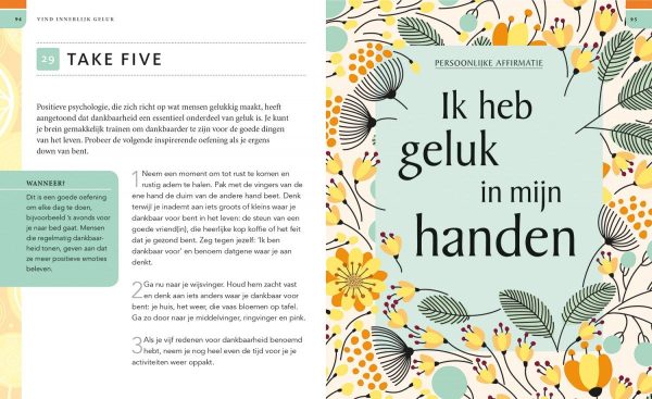 Geluk. 50 mindfulness oefeningen