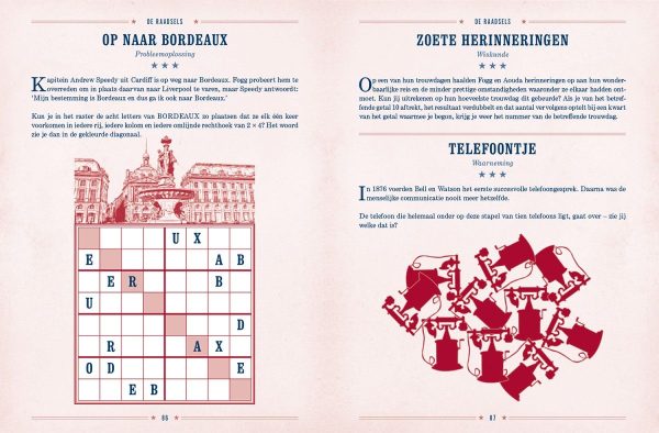 Reis om de wereld Puzzelboek