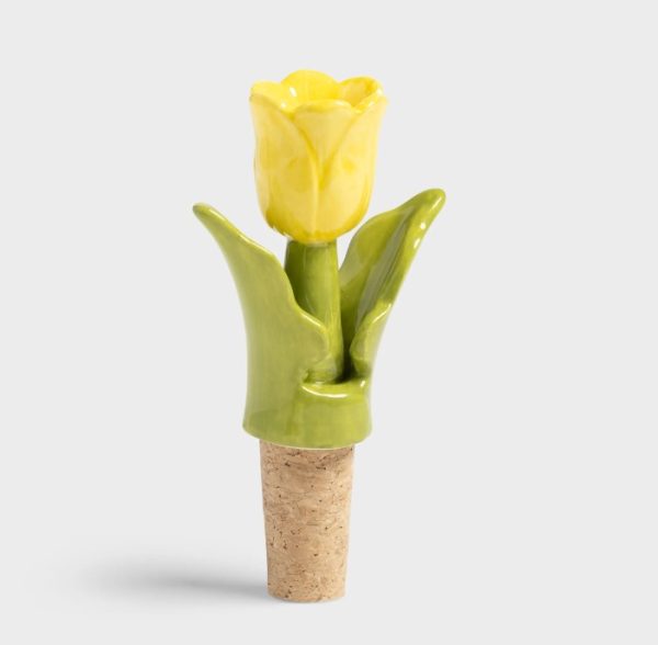 Bottle stop tulp geel