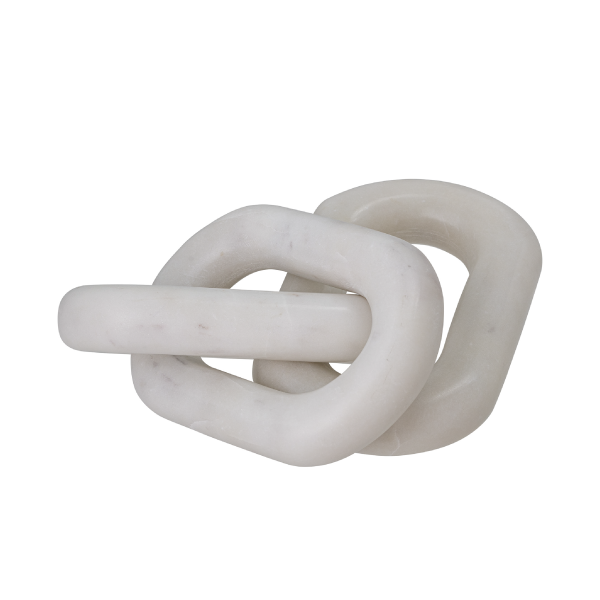 Deco Object / Wit marmer