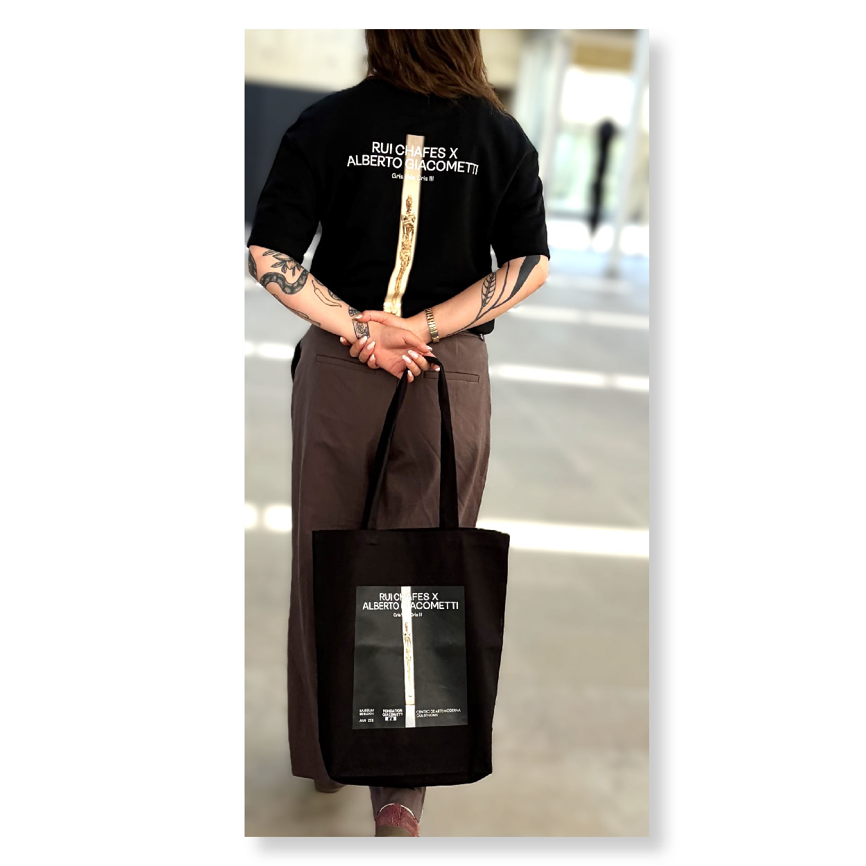 Tote Tas - Rui Chafes X Alberto Giacometti